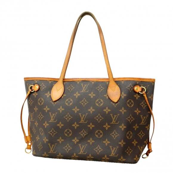 Louis Vuitton Handbags - LOUIS VUITTON Brown Monogram Neverfull PM Tote Bag